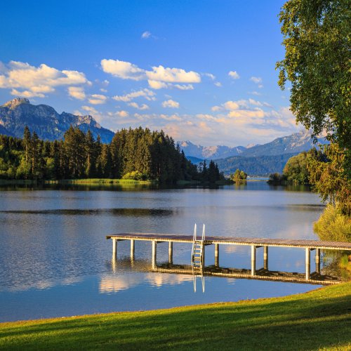Badeplatz am Illasbergsee
